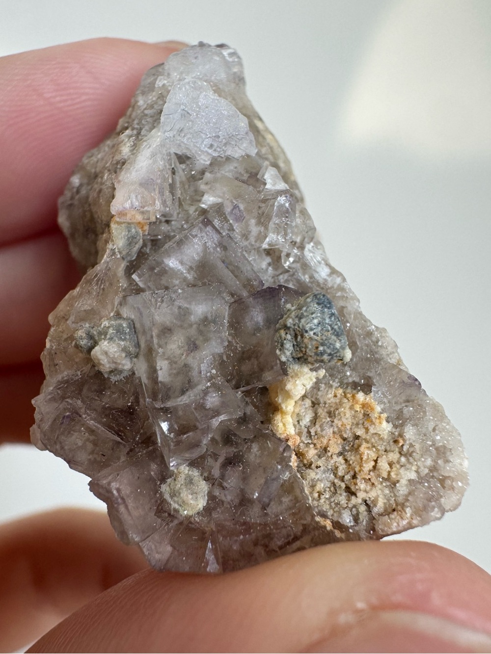 Clear fluorite